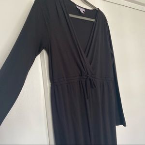 MOTHERHOOD MATERNITY | black jumpsuit